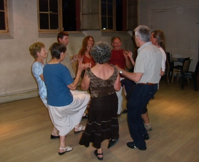 Apprentissage du riquenié marquant la fin du rond de Loudéac Atelier